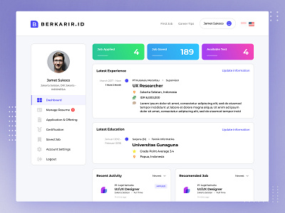 Berkarir Job Board | Candidate Dashboard