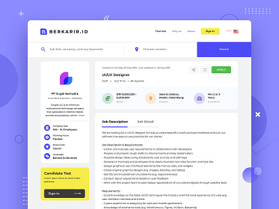 Berkarir Job Board | Job Descriptions Page