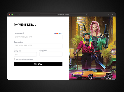 DailyUI 02 | Checkout form checkout form credit card dailyui design payment