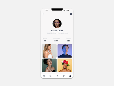 Daily UI 06 | User Profile daily ui design user profile