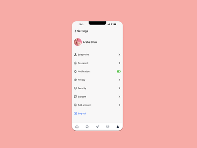 Daily UI 07 | Settings