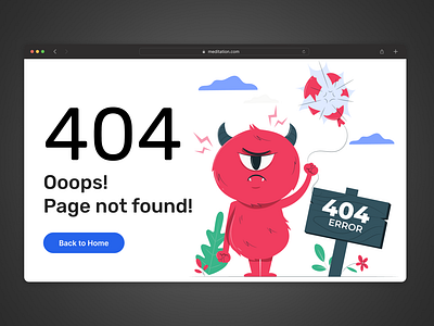 Daily UI 09 | 404 page