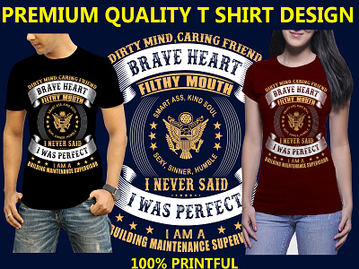 premium quality vintage American T-shirt design