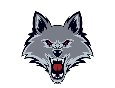 Wolf Logo design graphic design illustration logo vector wolf art wolf design wolf drawing wolf logo
