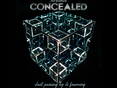 Soul Feedback's CONCEALED (Album Art) album art album cover album cover art graphic design luismcsoul