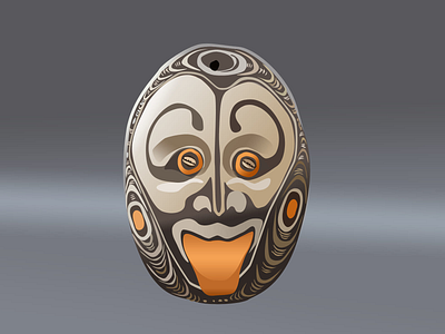 Sepik River Mask (Part of the Rarible's NFT Collection)