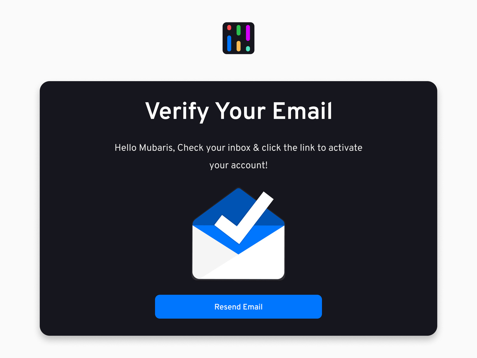 email no verification