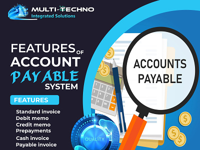Features of Account Payable System branding graphic design logo ui