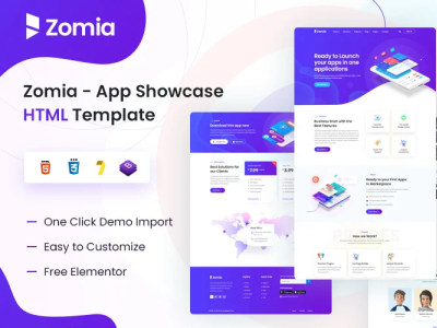 Apps Showcase HTML5 Template