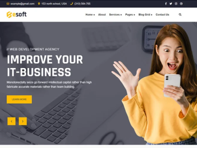 Technology & Software WordPress Theme. accountant advertising adviser branding business company consultant corporate digital agency finance financial advisor human resources insurance it services it solutions multipurpose security software solution technology