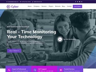 Multi-Purpose WordPress Theme advisor business business companny company consulting corporate cyber security digital marketing agency finance it services it solution it startup landing minimal multipurpose portfolio seo softwer technology web development