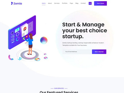 Startup Agency HTML5 Template