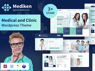 Medical & Clinic Service WordPress Theme.