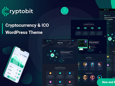 Cryptocurrency & Bitcoin WordPress Theme