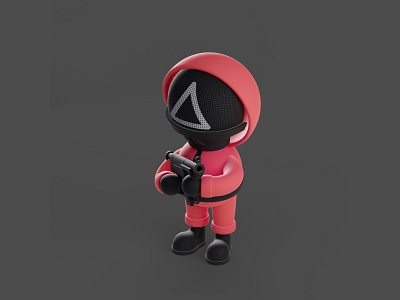 chibi 3d b3d blender 3d chibi illustration photoshop