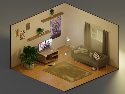 Day 3d b3d blender 3d illustration photoshop