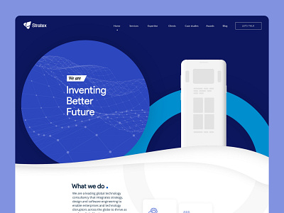 Website design for Service startup app design ui ux website
