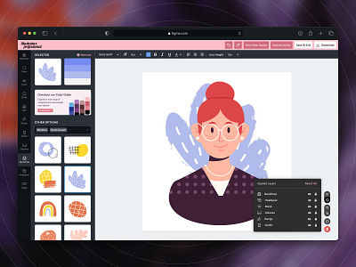 Avatar design tool - Webapp