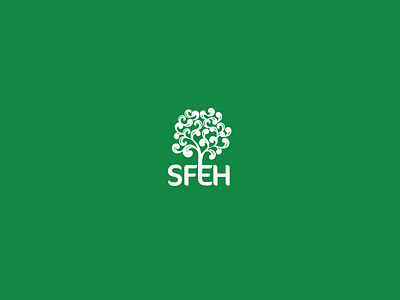Logo for Southern Forest Employment Hub brand green logo nature swirl tree