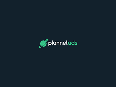Plannet Ads Logo ads classifieds listing logo planet