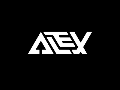 Alex Logo adobeilustrator branding design graphic design illustration logo logos vector