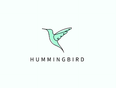 Humming Bird adobeilustrator branding design graphic design illustration logo logos vector