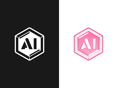 AI logo design icon illustration logo ui