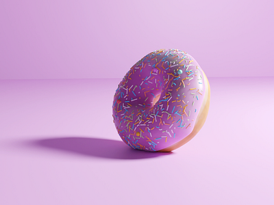 Donut 3d design try