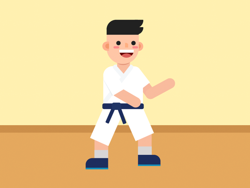 do karate by Jchuan on Dribbble do karate