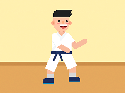 do karate illustration