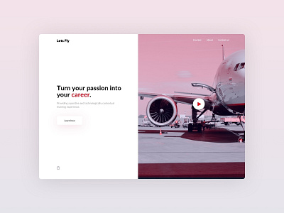 Career Training Landing Page