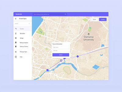 Map Editing Dashboard