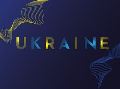 Ukraine design graphic design illustration typography vector
