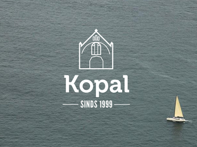 Kopal logo boat church kopal logo sea