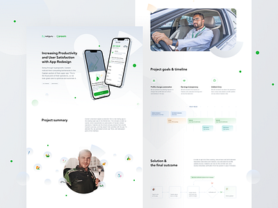 Careem Captains App - Case study blue green interaction mobile motion product design ui ux