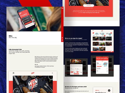 Mihai Vladan - Project Page black case study design iphone portfolio project page red ui webdesign