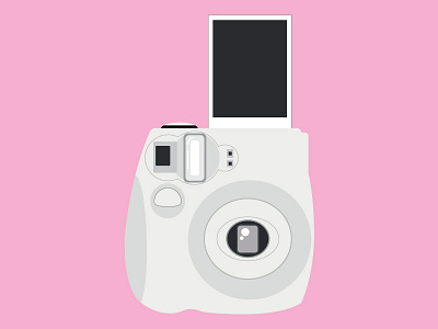 Instax Mini 7s camera film illustration instant instax mini polaroid