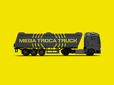 Mega Troca Truck brand brand design branding design identidade visual logo visual identity