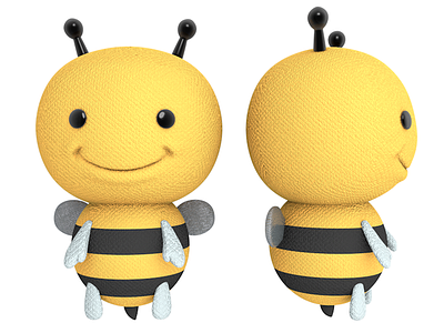 Barney the Bee animal bee character cute insect