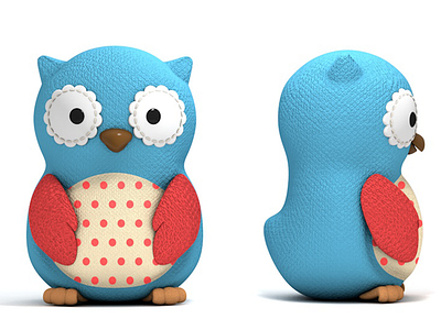 Jackson the Owl character cute design kids owl toy