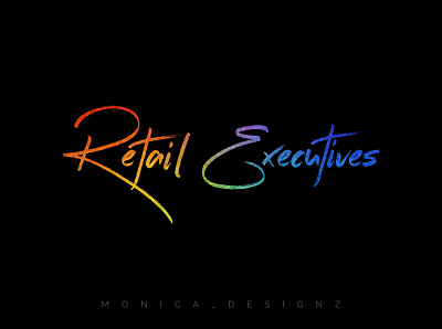 Logo design of Retail Executives 3d branding graphic design logo
