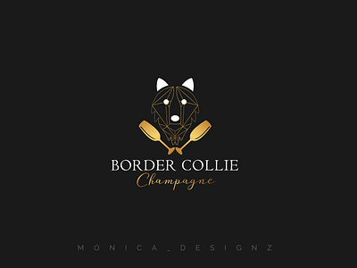 Border collie logo