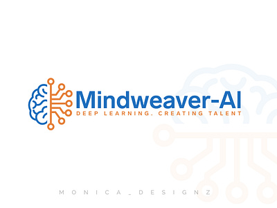 Mindweaver-Ai logo design