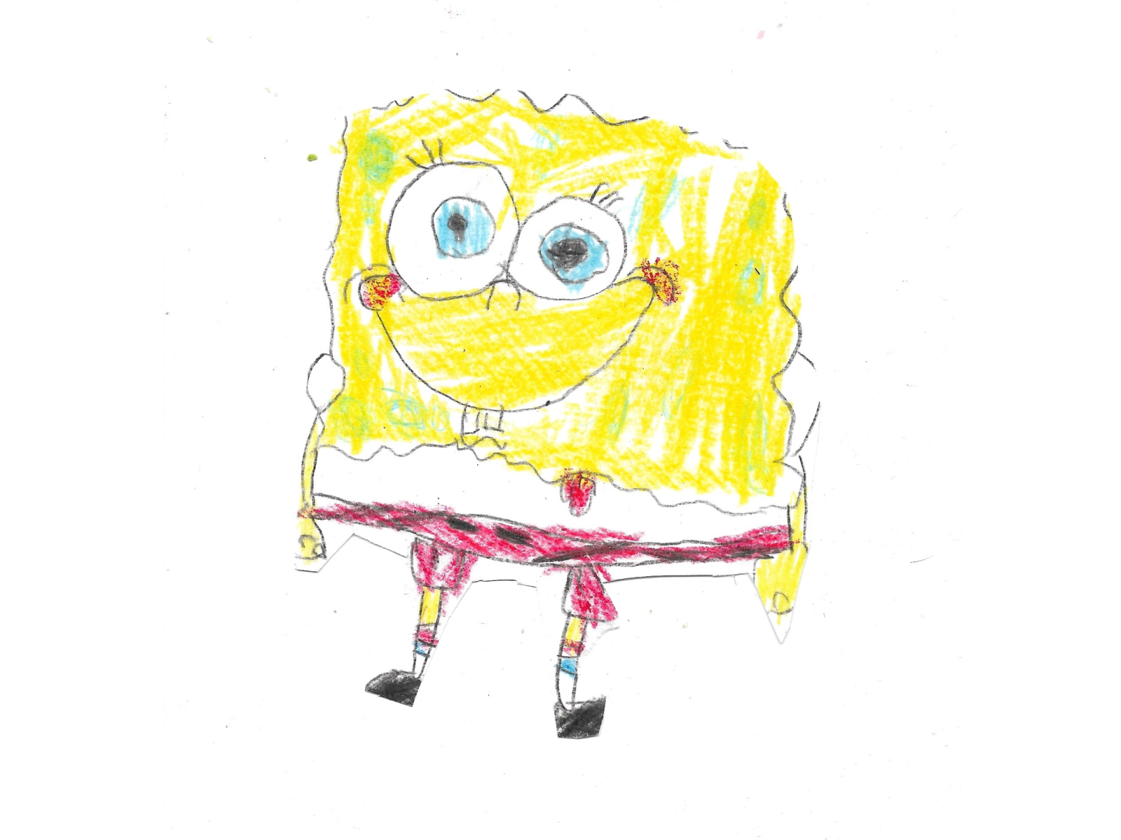 spongebob happy crying