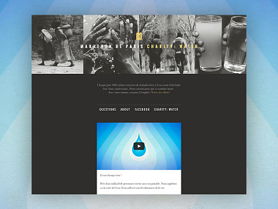 charity: water marathon blog