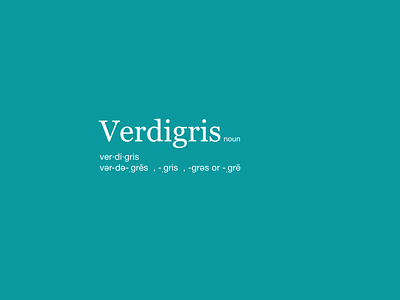 Verdigris color color names