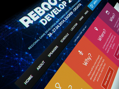 Reboot Develop Conference Website