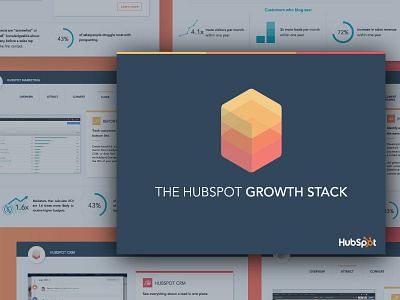 Growth Stack Sales Collateral corporate ebook flat graphic design pdf ebook sales collateral