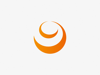 El planeta naranja / The orange planet branding design fire flat icon illustration illustrator logo minimal vector