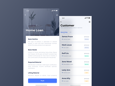 Bestr app clean clear color design finance ui ux